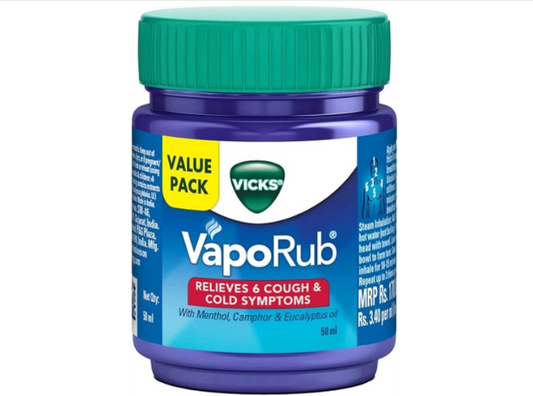Vicks Vaporub (50ml)+10ml Extra