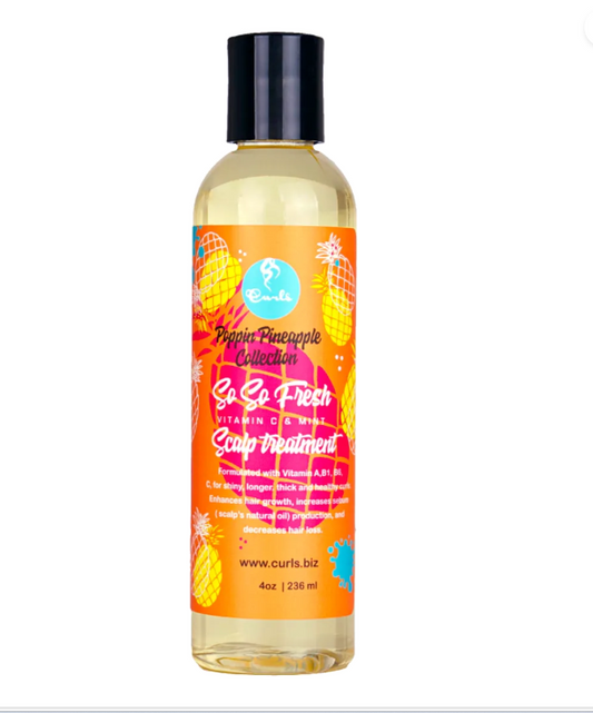 Curls Poppin Pineapple So So Fresh Vitamin C Scalp Treatment 118ml