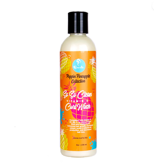 Conditioner Curls Poppin Pineapple Collection So So Clean Curl Wash (236 ml)