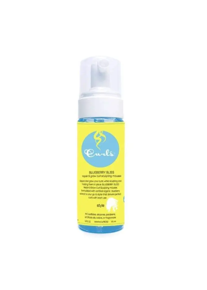Curls Blueberry Bliss Repair and Glow Curls Sculpting Mousse 6oz