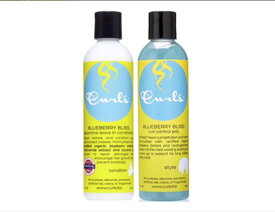 Curls Blueberry Set-leave in conditioner & Jelly 8oz