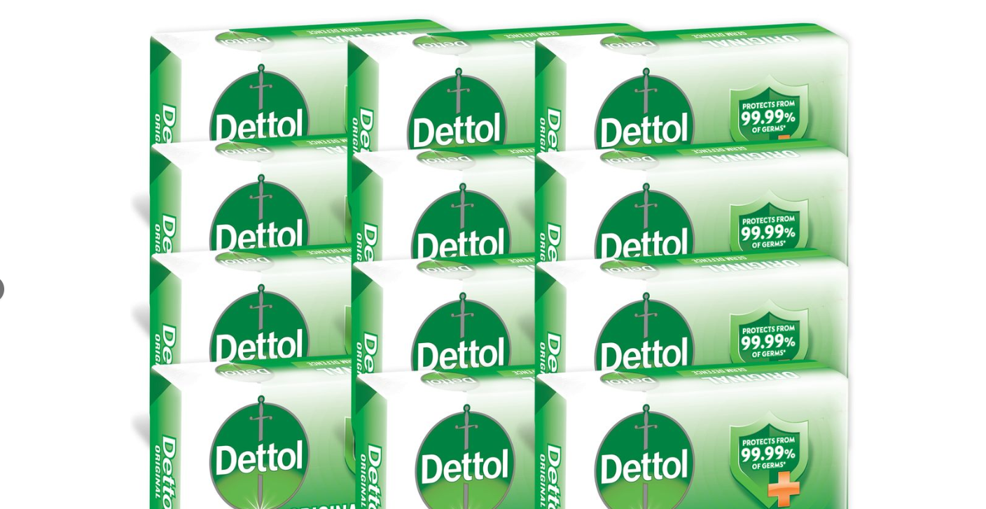 12x Dettol Soap Bar 175 grams - Soap tablet - Value pack