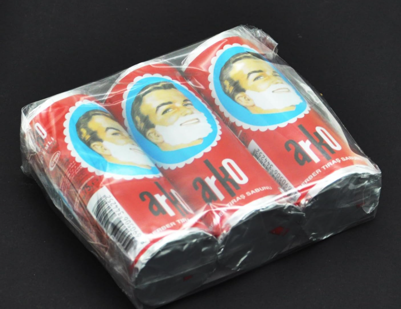 Arko - 75 ml - Shaving soap (1 piece) - Value pack of 3 pieces