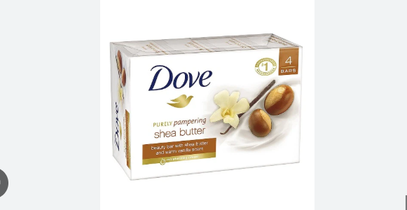 Dove - Soap tablet - Shea Butter - 4x100g