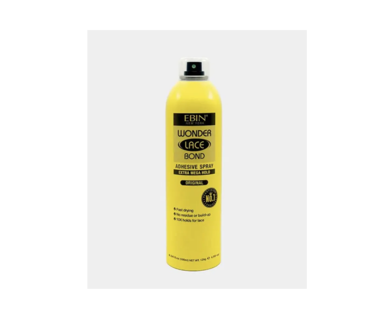 Ebin New York | Wonder Lace Bond Spray | Extreme Mega Hold |ORIGINAL - 180ml