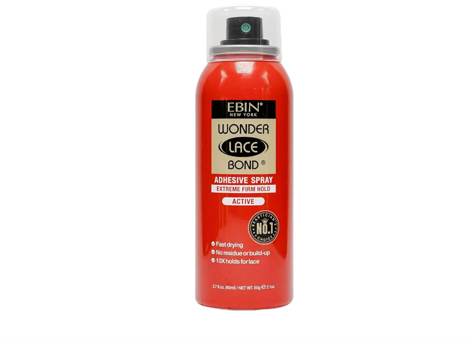 Ebin New York - wonder Lace bond - SMALL - adhesive spray-extreme firm hold - active 80ml