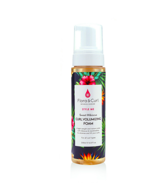 Flora & Curl Style Me Hibiscus Defined Volumizing Foam 200 ml