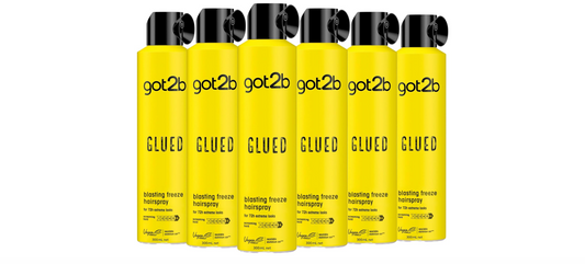 Got2b Glued Hairspray - 72h Hold - Value Pack - 6x 300ml