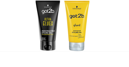 Schwarzkopf got2b glued waterproof gel & Schwarzkopf Got2b gel ultraglued extra 150ml