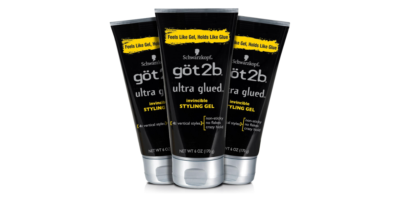 Got2b Ultra Glued Styling Gel - Value Pack 3 x 150 ml