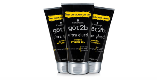 Got2b Ultra Glued Styling Gel - Value Pack 3 x 150 ml