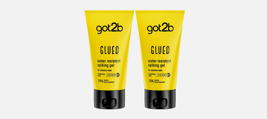 Schwarzkopf Got2B Glued Waterproof Gel 150ml/also for wigs Value pack of 2