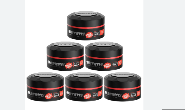 FONEX GUMMY KERATIN COMPLEX STYLING WAX ULTRA HOLD 6 PIECES