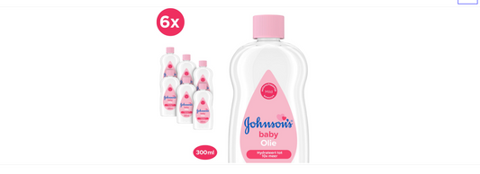 Johnson's Baby Oil 300ml x6