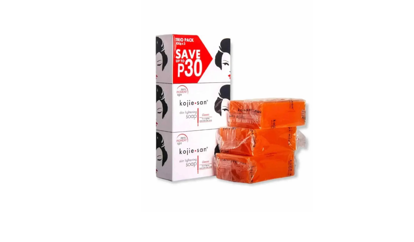Kojie San skin lightening soap 3 x 100 gr