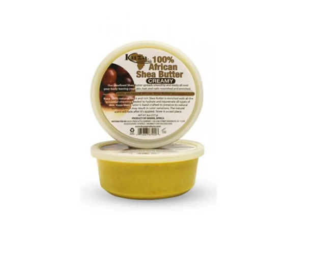 Kuza African Sheabutter Creamy Yellow 8 oz