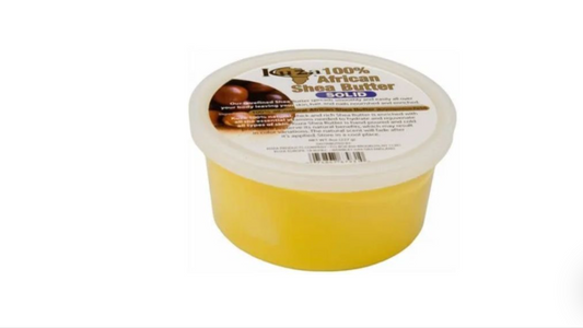 Kuza African Sheabutter Solid Yellow 8 oz