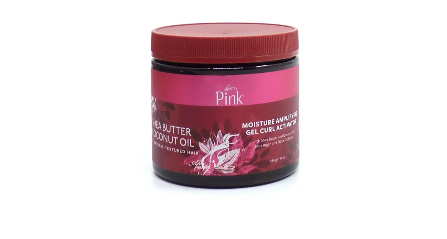 Pink Shea Coconut Curl-Poppin Defining Gel 16oz