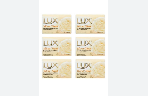 Lux Soap - Velvet Touch - (6 x 80gr)