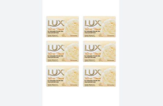 Lux Soap - Velvet Touch - (6 x 80gr)