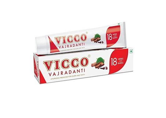 Vicco Vajradanti Toothpaste with Ayurvedic Herbs 100g
