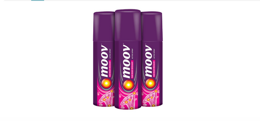 Moov Pain Relief Spray - 80 g - Pack of 3
