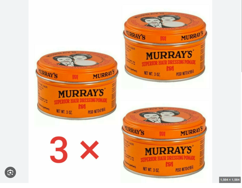 Murray's Superior Hairdressing Pomade - 3 x 90 ml - Value Pack