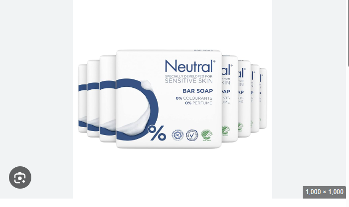Neutral Fragrance-Free Soap Sensitive Skin - 6 x 100 Grams