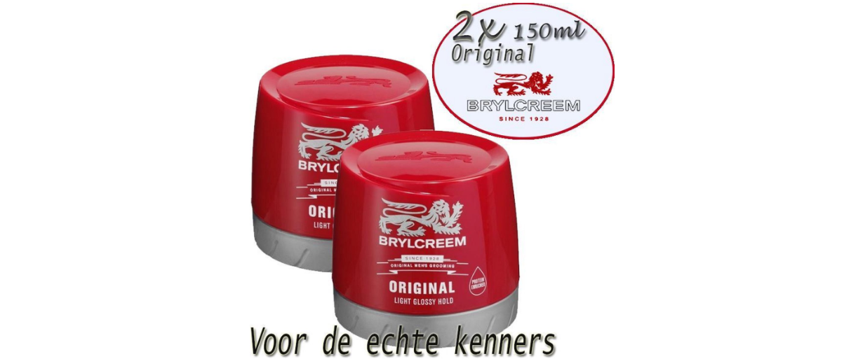 Brylcreem Original hair cream - value pack - 2 x 150 ml