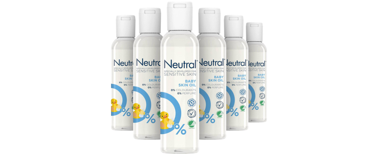 Neutral Baby Skin Oil 150 ml -Pack of 6