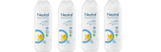 Neutral - Baby Shampoo 250 ml - Value Pack - 4 pieces