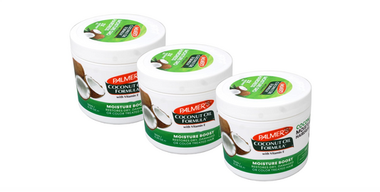 Palmers - Coconut Oil Moisture Gro Hairdress 150g x3