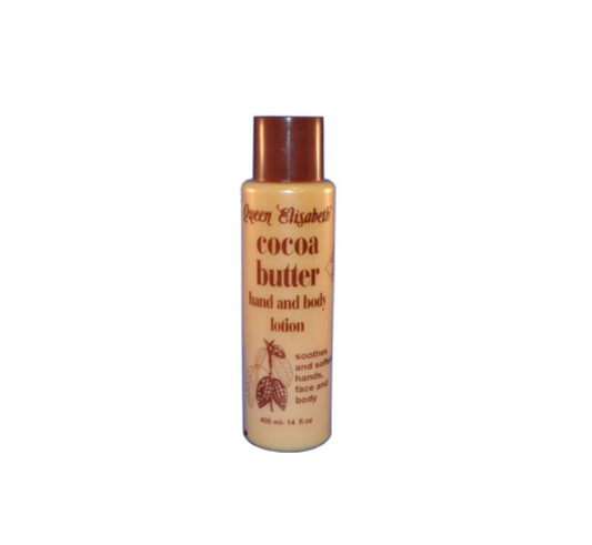 Queen Elisabeth Cocoa Butter Hand and Body lotion 400ml