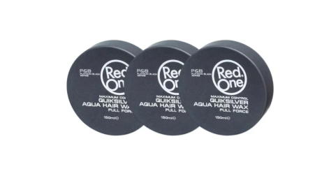 RED ONE QUIKSILVER AQUA HAIR WAX x3