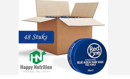 Red one Blue Hair Wax 48 Pieces