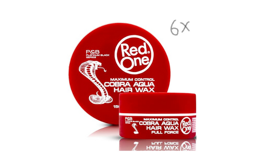 Red One Wax - Cobra Aqua - 6 x 150 ml