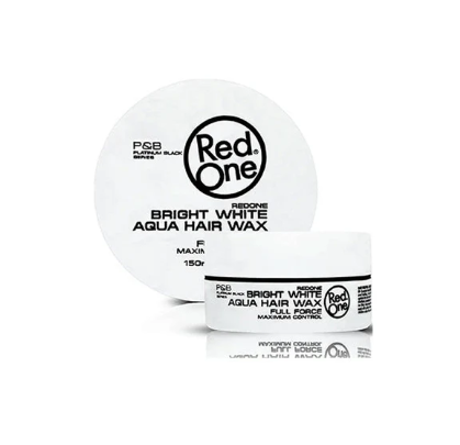Red One Maximum Control Bright White Aqua Hair Wax 150 ml
