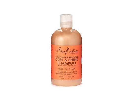 Shea Moisture - Coconut & Hibiscus Curl & Shine Shampoo 13oz