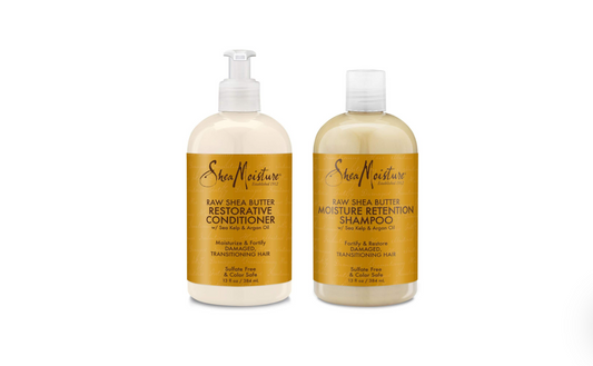 Shea Moisture – Raw Shea Butter Shampoo and Conditioner set 13oz each