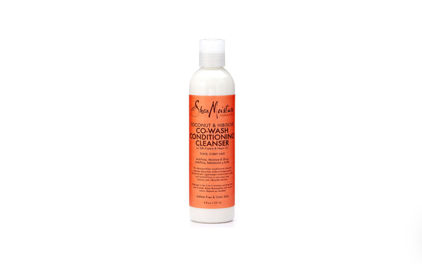 Shea Moisture Coconut & Hibiscus Co-Wash Conditioning Cleanser 12oz