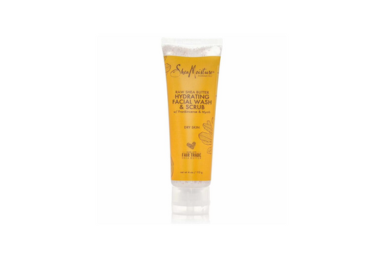 Shea Moisture Raw Shea Facial Wash & Scrub 4oz