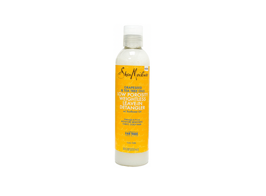 Shea Moisture Grape Seed & Tea Tree Oils - Low Porosity Leave-In Detangler 8oz