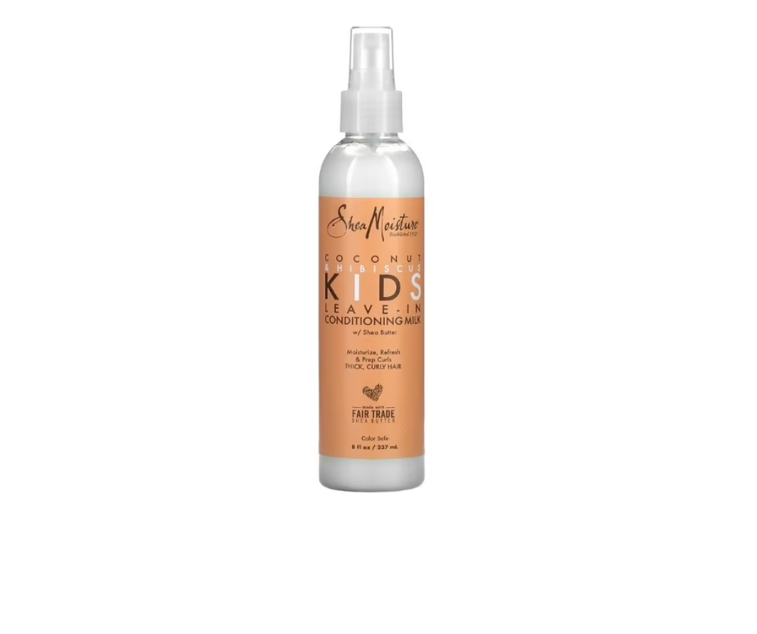 SHEA MOISTURE COCONUT HIBISCUS KIDS LEAVE IN CONDITIONING MILK 8oz