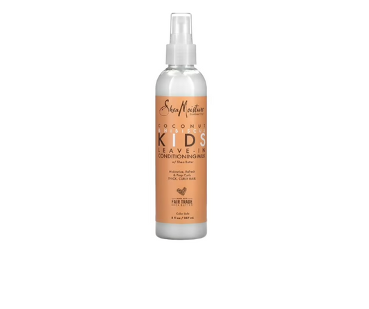 SHEA MOISTURE COCONUT HIBISCUS KIDS LEAVE IN CONDITIONING MILK 8oz