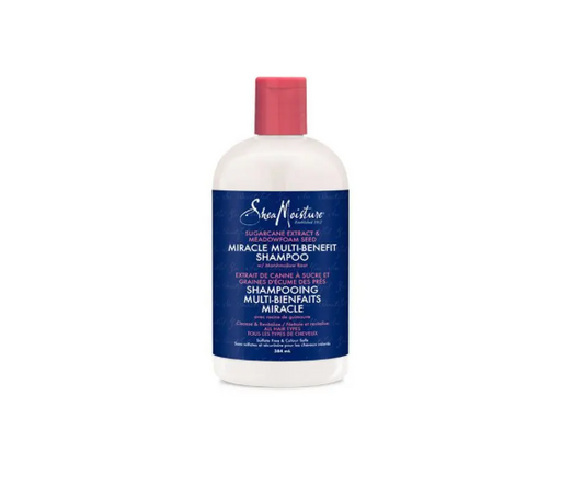 Shea Moisture Sugarcane Extract & Meadowfoam Seed Miracle Shampoo 13oz