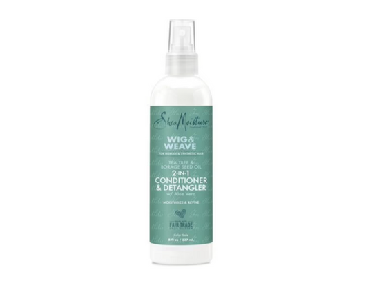 Shea Moisture WIG & WEAVE 2IN1 CONDITIONER & DETANGLER 8oz