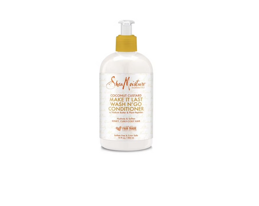 Shea Moisture Coconut Custard Wash N'Go Conditioner 13oz