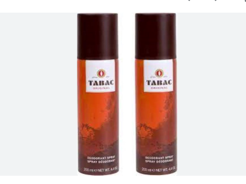 2 Pieces - Tabac Original Anti-Perspirant Deodorant Spray 200ml
