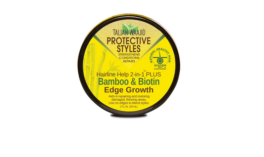 Taliah Waajid Protective Styles Hairline Help 2-In-1 Plus Bamboo And Biotin Edge Grow 29ml