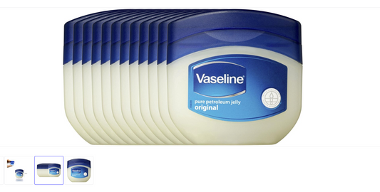 Vaseline Pure Petroleum Jelly Original - 8.2 ml/ 7g - 10 pieces mini Petroleum Jelly